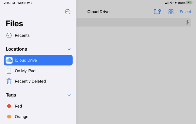 Files on IPad
