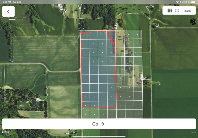 Laying Grid