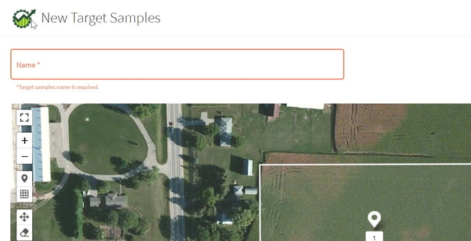 Name of layer for Target Samples